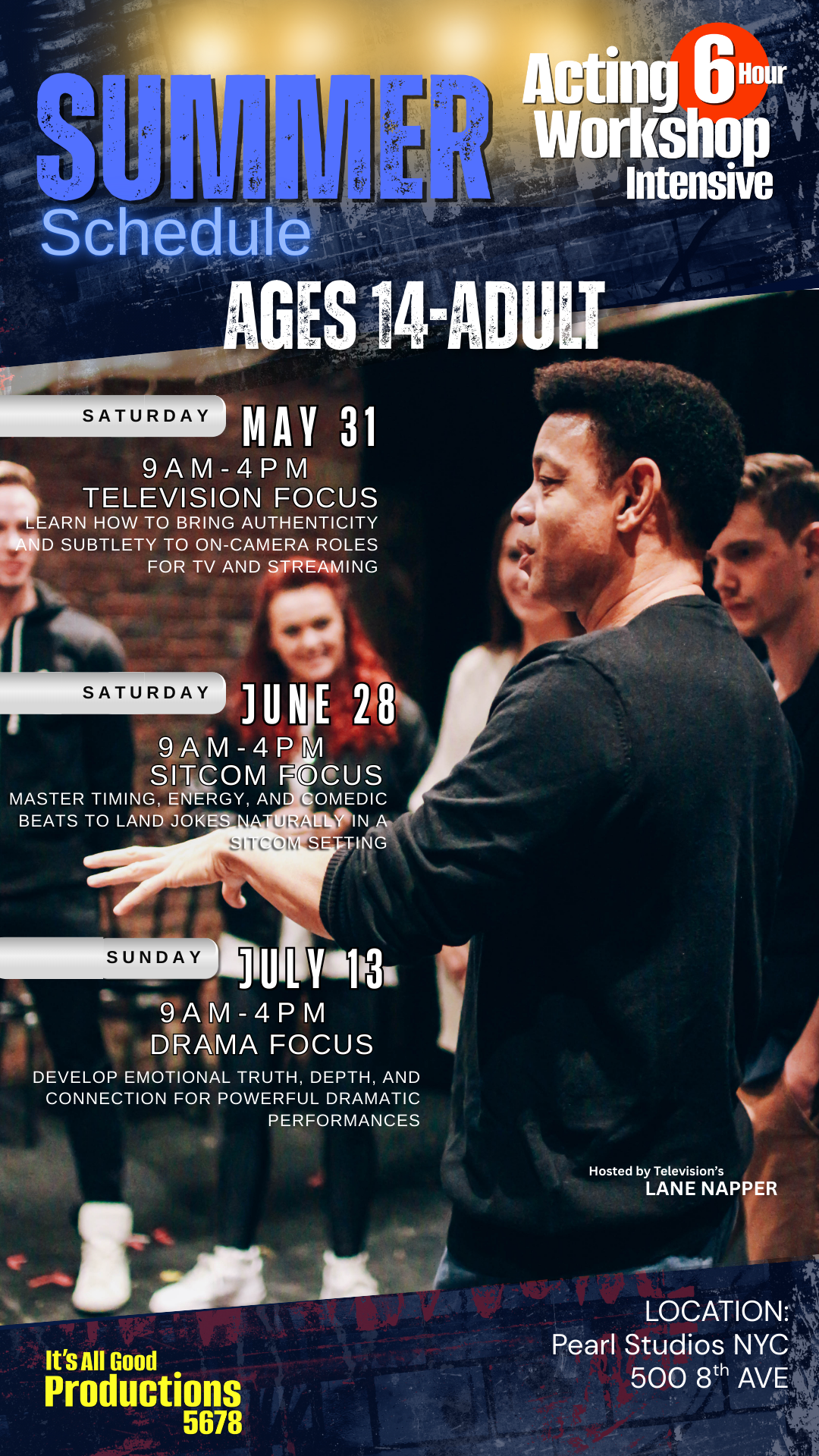 Drama Acting Workshop – Emotional Depth & Performance