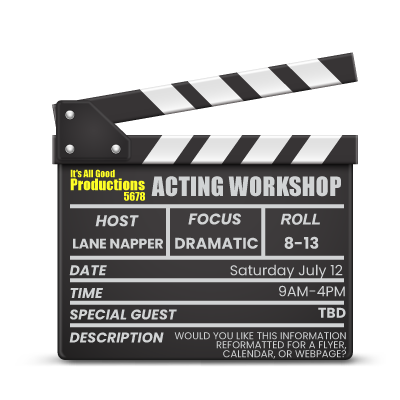 Drama Acting Workshop for Kids & Teens – July 12, 9AM–4PM